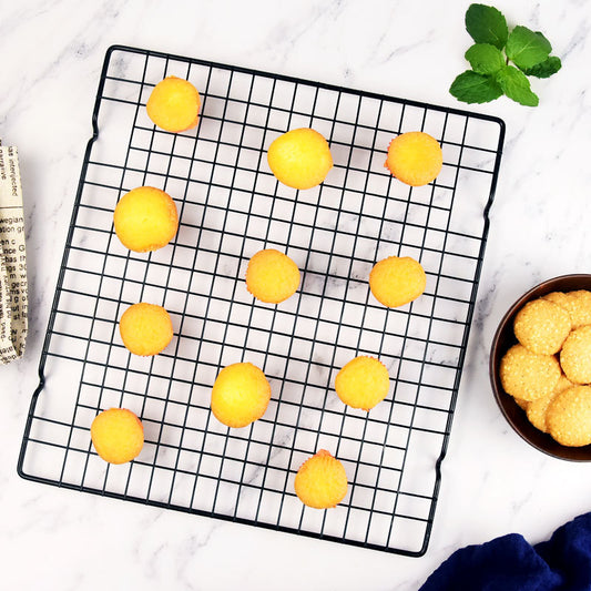 Baking Tools Black Cooling Rack Household Size Cooling Rack