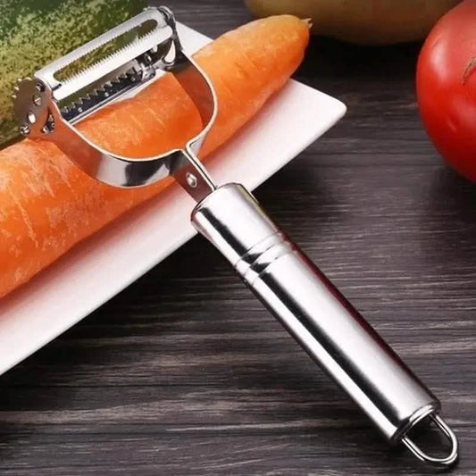 Premium Stainless Steel Vegetable Grater & Peeler