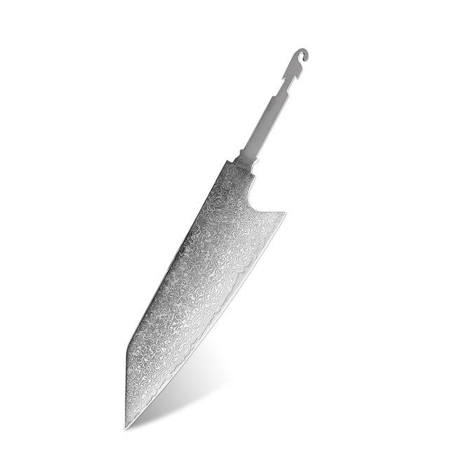 Chef Knife Blank Household Kitchen Knife Embryo Damascus Steel Knife Embryo Semi-finished Products